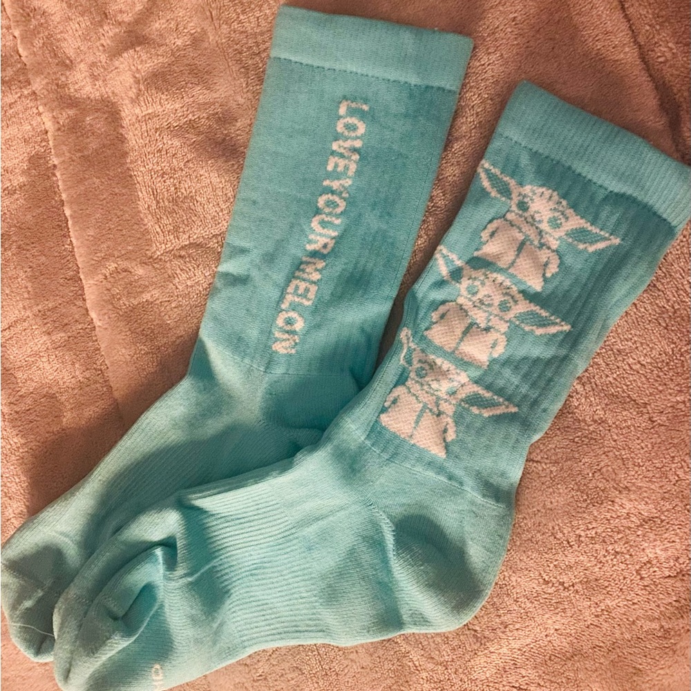 LoveYourMelon “Yoda” Socks